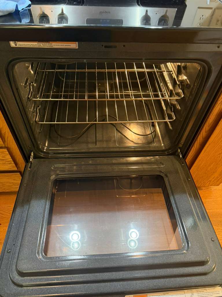 Before and After - Oven Cleaning